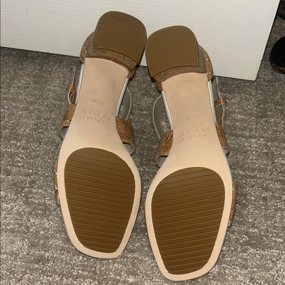 Donald J. Pliner Tan Strappy Heels - Picture 3 of 3